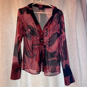 ASOS See Through Blouse